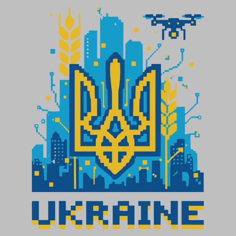 Trident ukrainien Paysage urbain