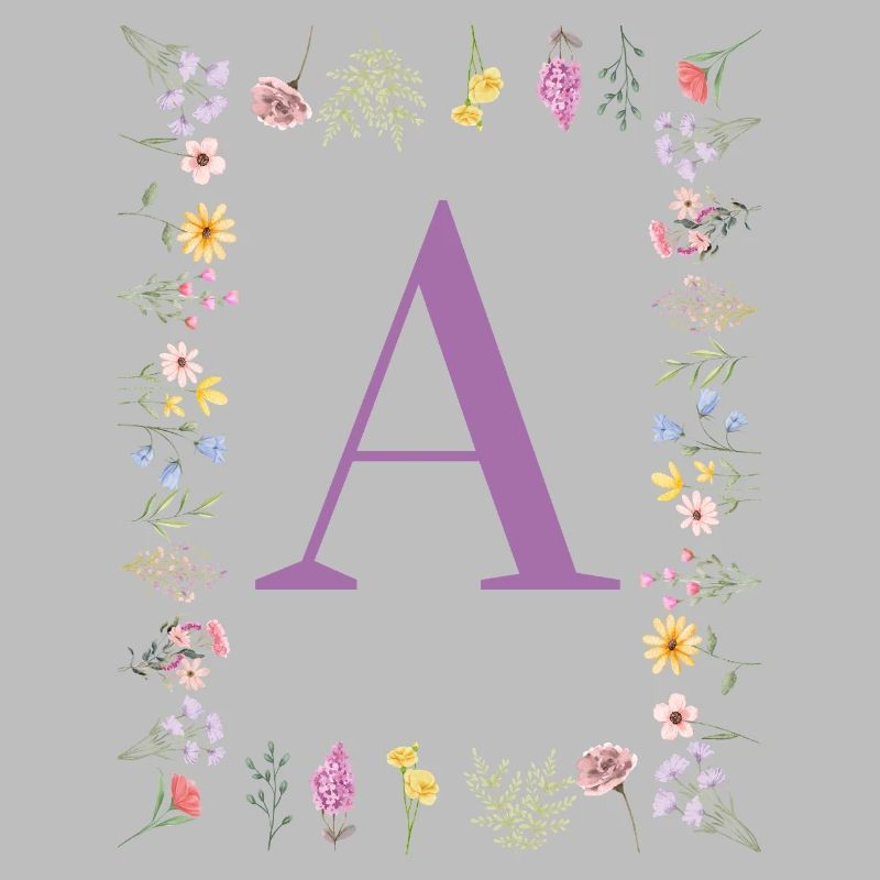 floral initial