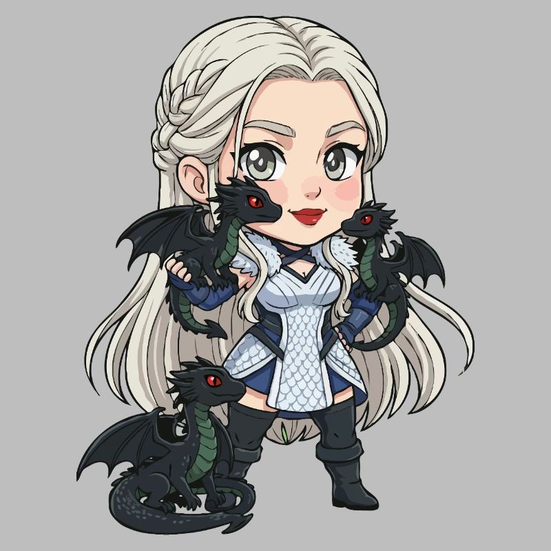 Dragon cosplay Knightess Chibi