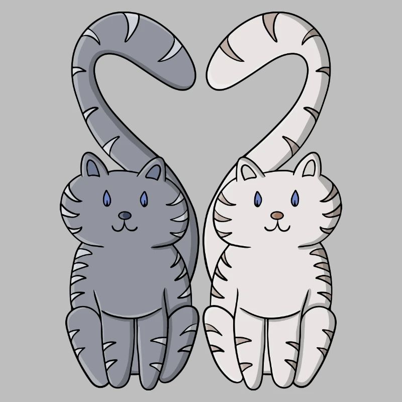Chatons amoureux