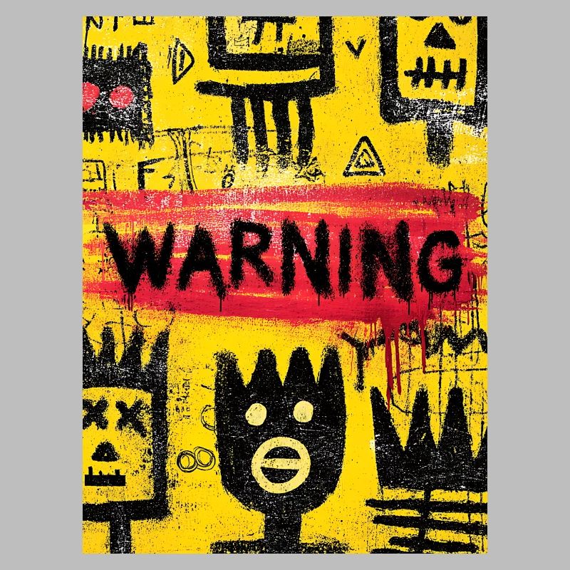 Visual Urban Graffiti Warning