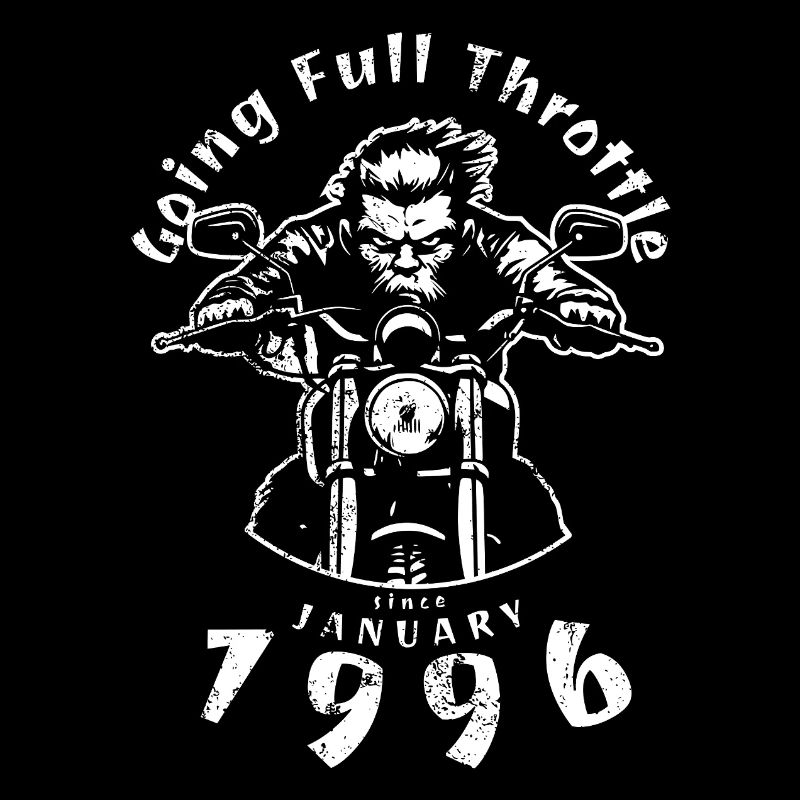 30. Geburtstag Going Full Throttle Since 01/1996