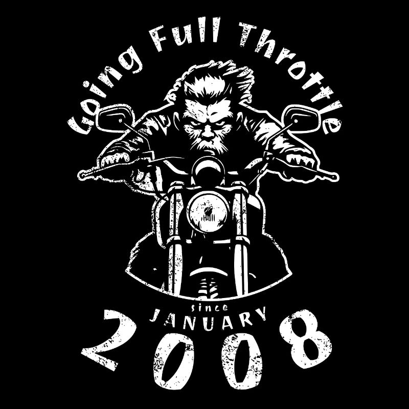 18. Geburtstag Going Full Throttle Since 01/2008
