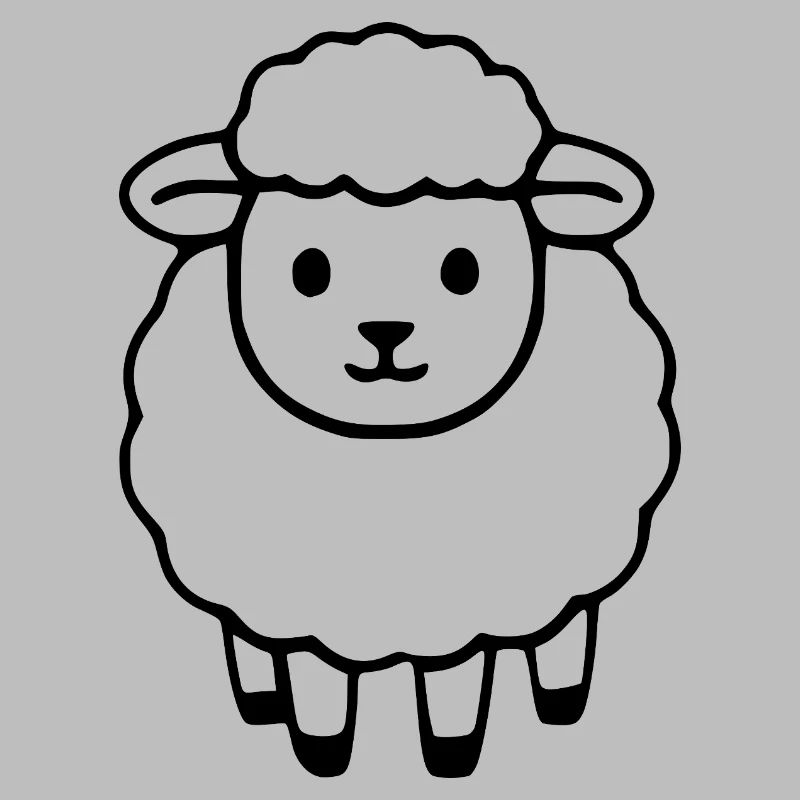 Schaf Schäfchen Lamm