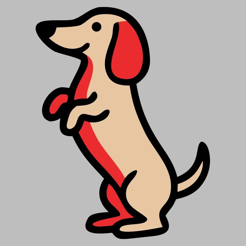 Petit teckel Mec Comic