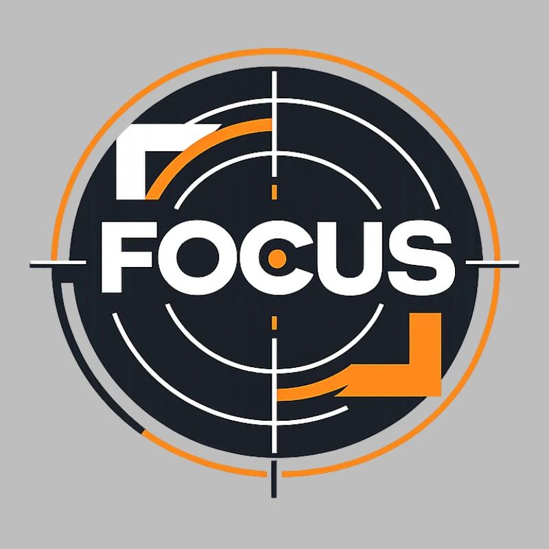 Focus Target Circle Logo