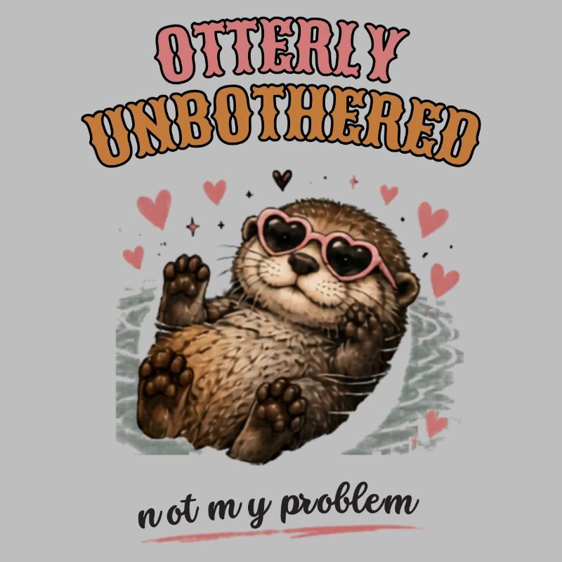 Otterly Unbothered Not My Problem