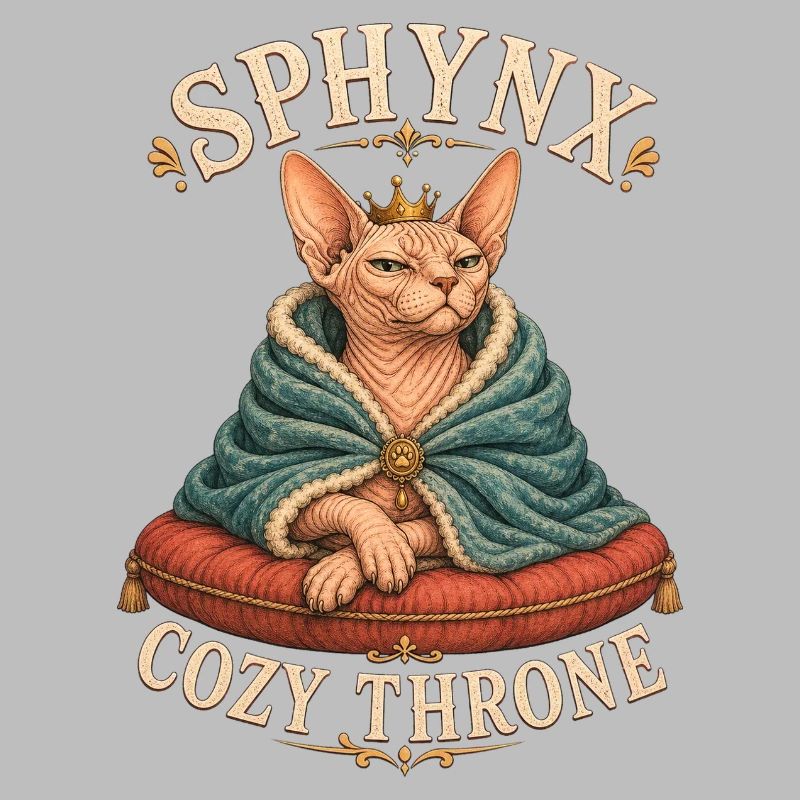SPHYNX TRÔNE DOUILLET Chat