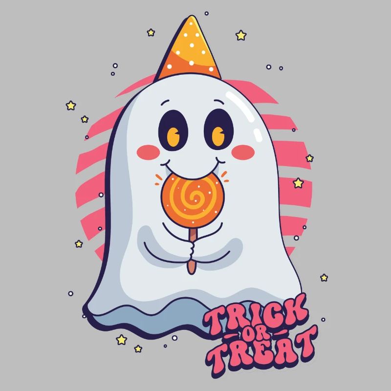 Süsses oder Saures Halloween Geist