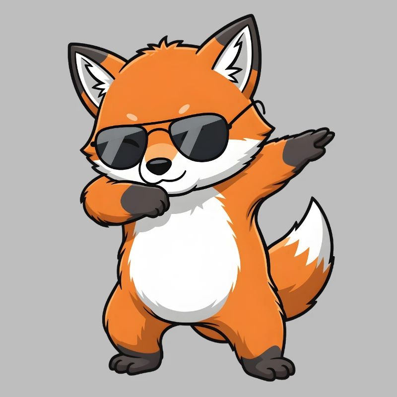 Dabbing Fox