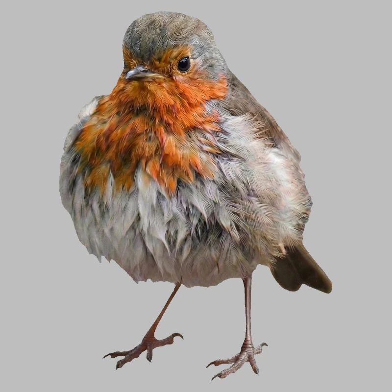 Disheveled Robin