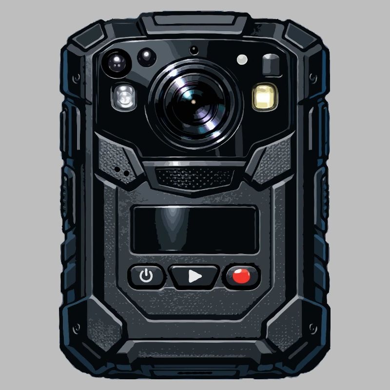 Illustration de caméra d’action robuste