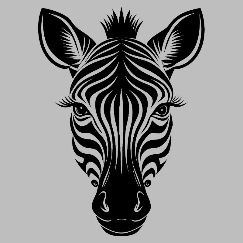 Zebra face