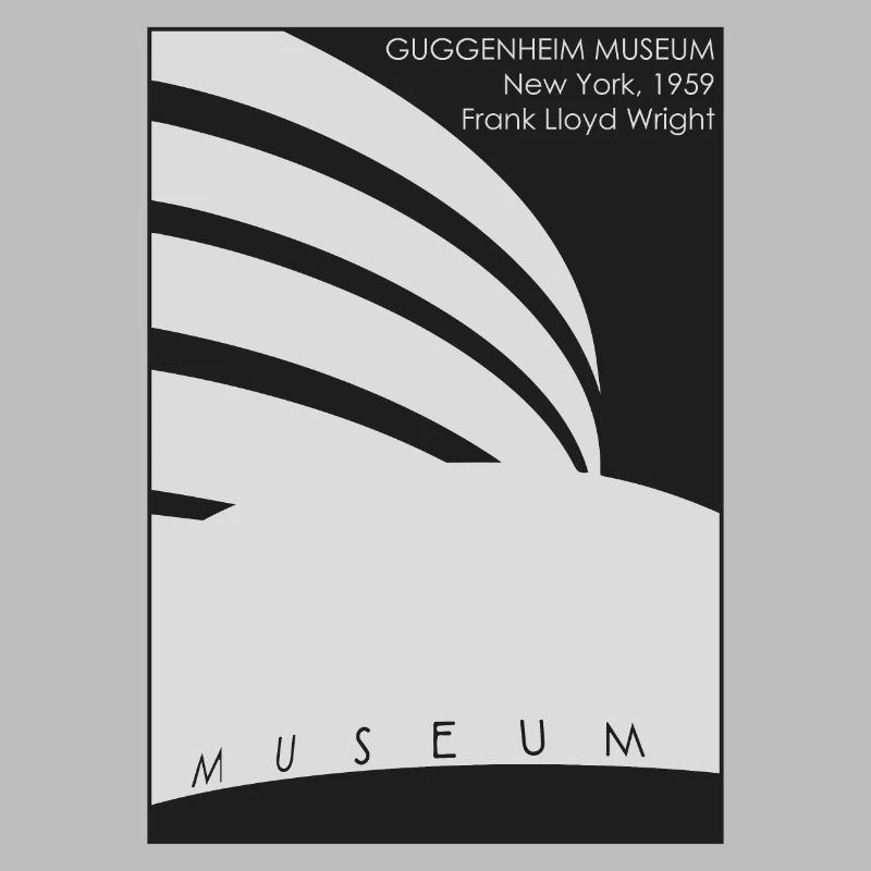 Architecture moderne: Musée Guggenheim