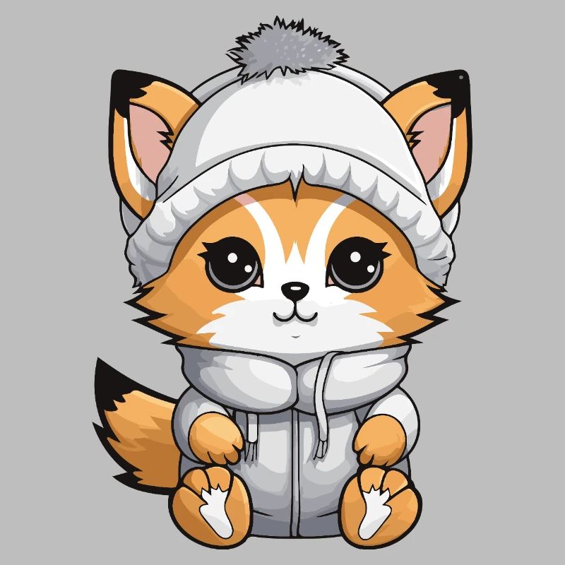 Fuchs Winter Comic