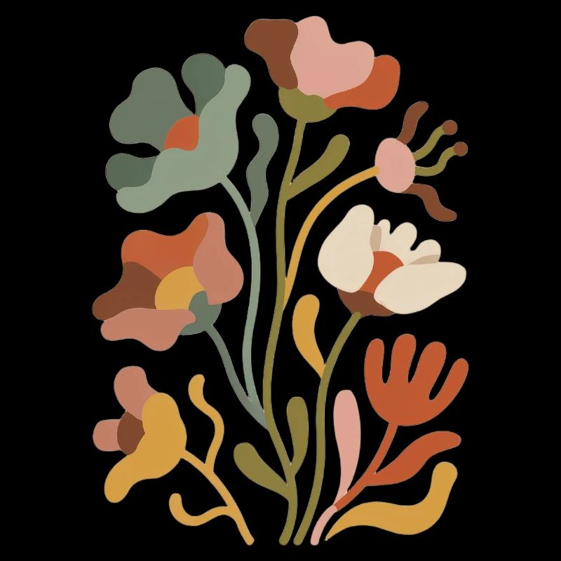 Boho Wildblumen – Blühende Harmonie