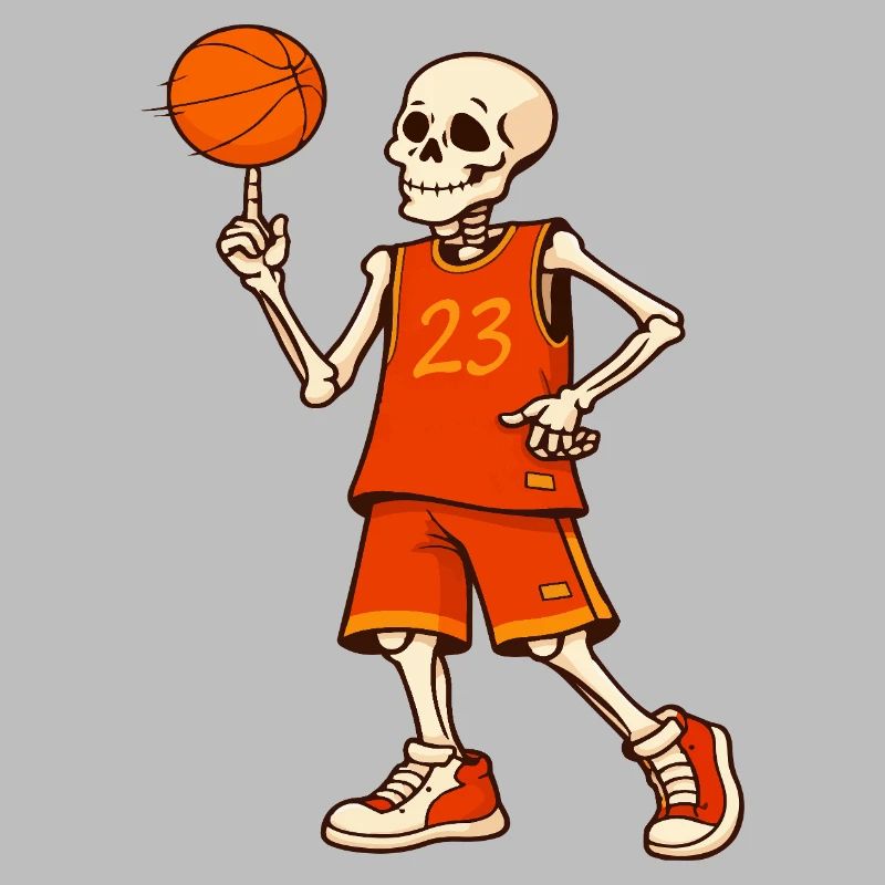 Skeleton Hoops 23