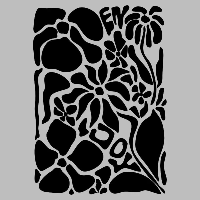 Fleurs abstraites - Profitez-en