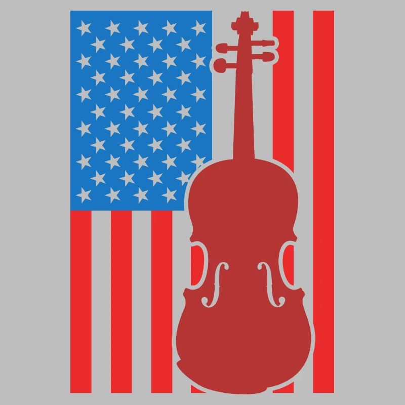 Fiddle USA Flag