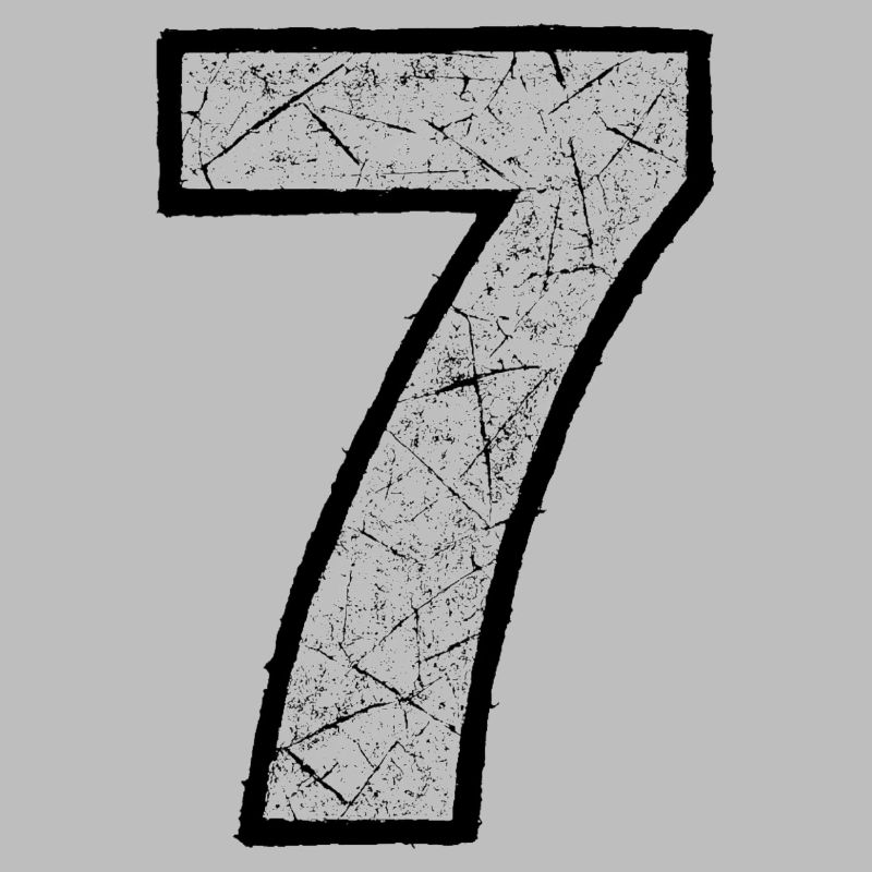 Cracked Seven Digit Pattern