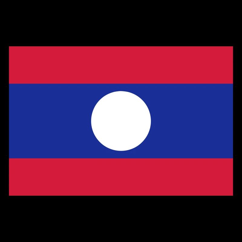Laos flag / Drapeau Laos