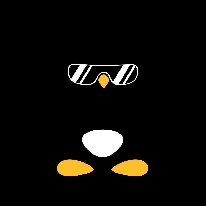 Penguin Bodybuilder Lunettes de soleil Casque Muscles