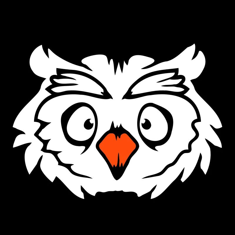 Eule Vogel Uhu Nachtvogel Schleiereule Kauz Comic