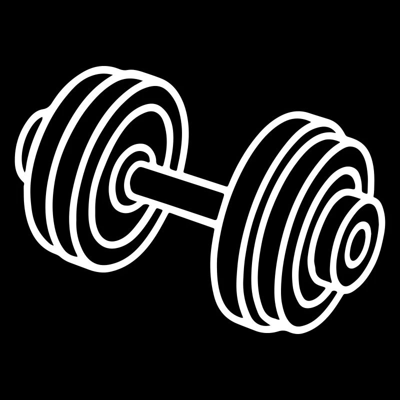 Dumbbell Weights Icon