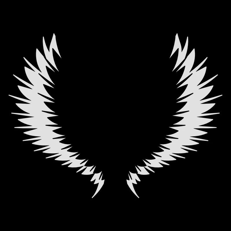 Wings with shadow