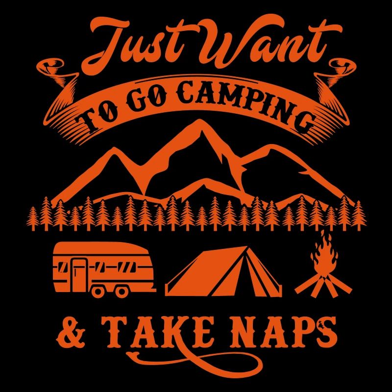 Ich möchte nur zelten und ein Nickerchen machen - Camping