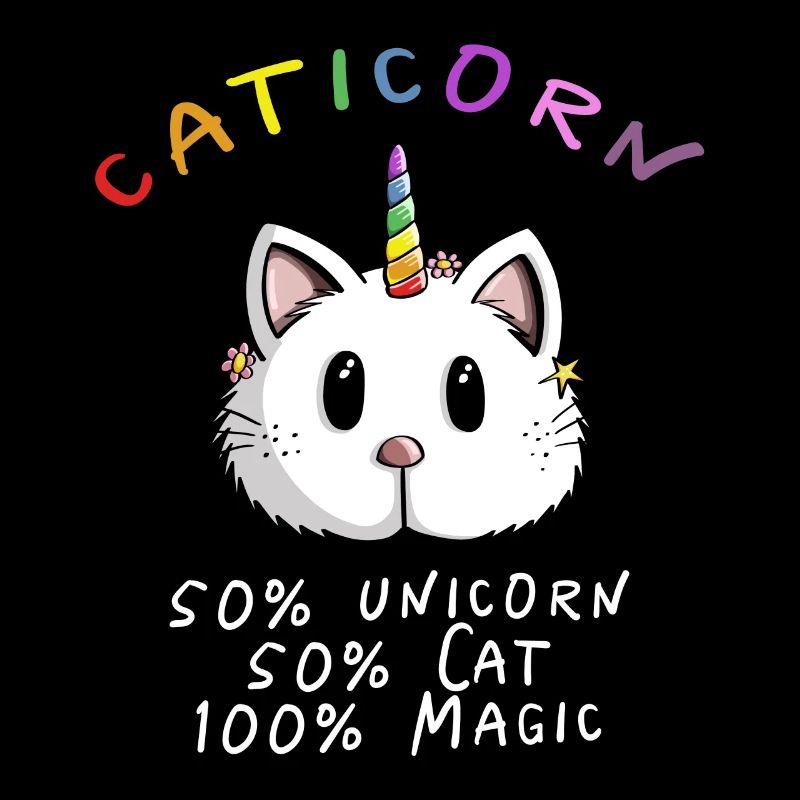 Kawaii Caticorn Einhorn Katze - Magic Unicorn