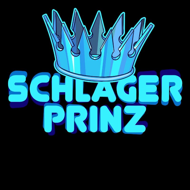 Schlager Prinz Volksmusik Fan Krone Statement