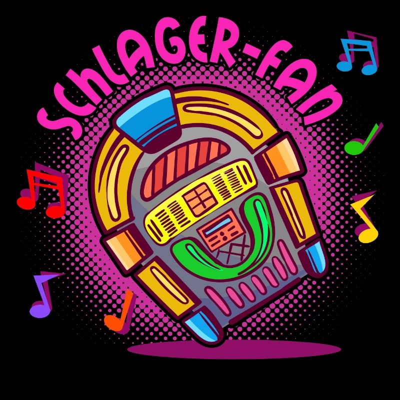 Schlager Fan Schlagermusik Musik Jukebox Statement