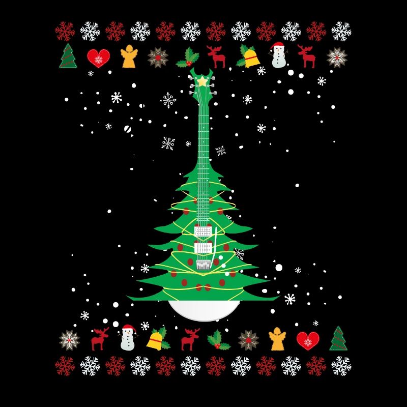 Gitarre Weihnachtsbaum