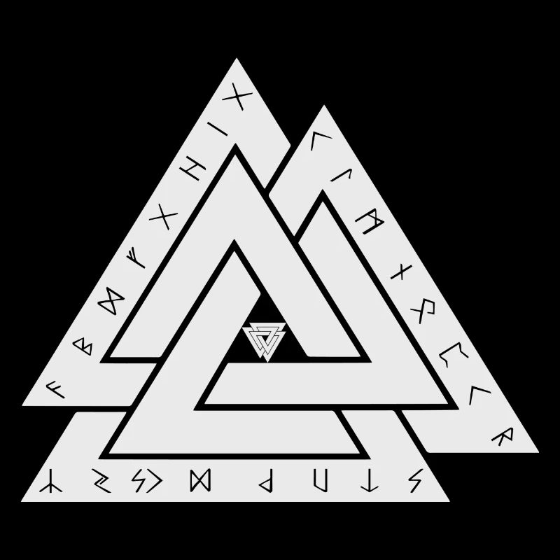 Valknut Wikinger Symbol