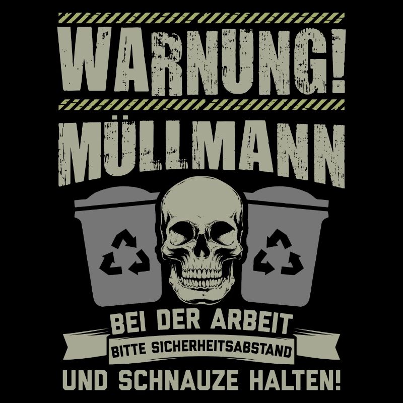 Müllmann Müllabfuhr Müllwerker Mülllader Geschenk