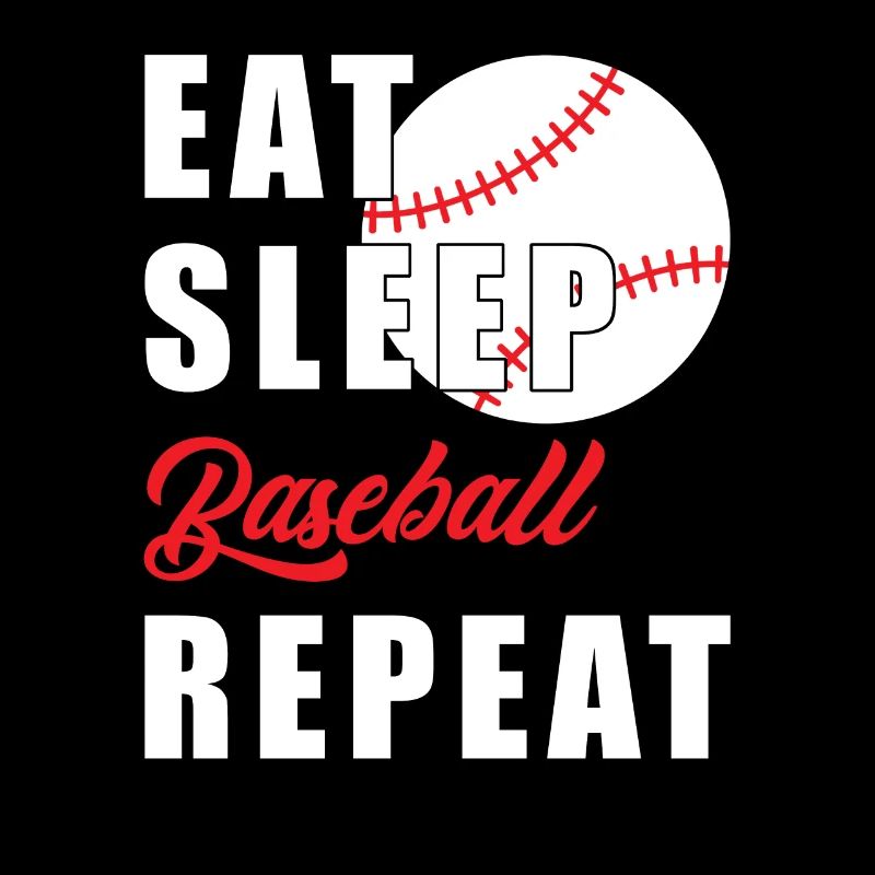 Eat Sleep Baseball Repeat