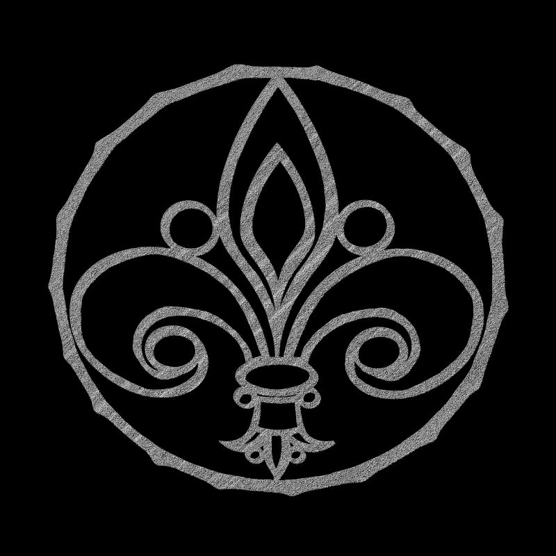 wappensymbole, fleur de lys Relief