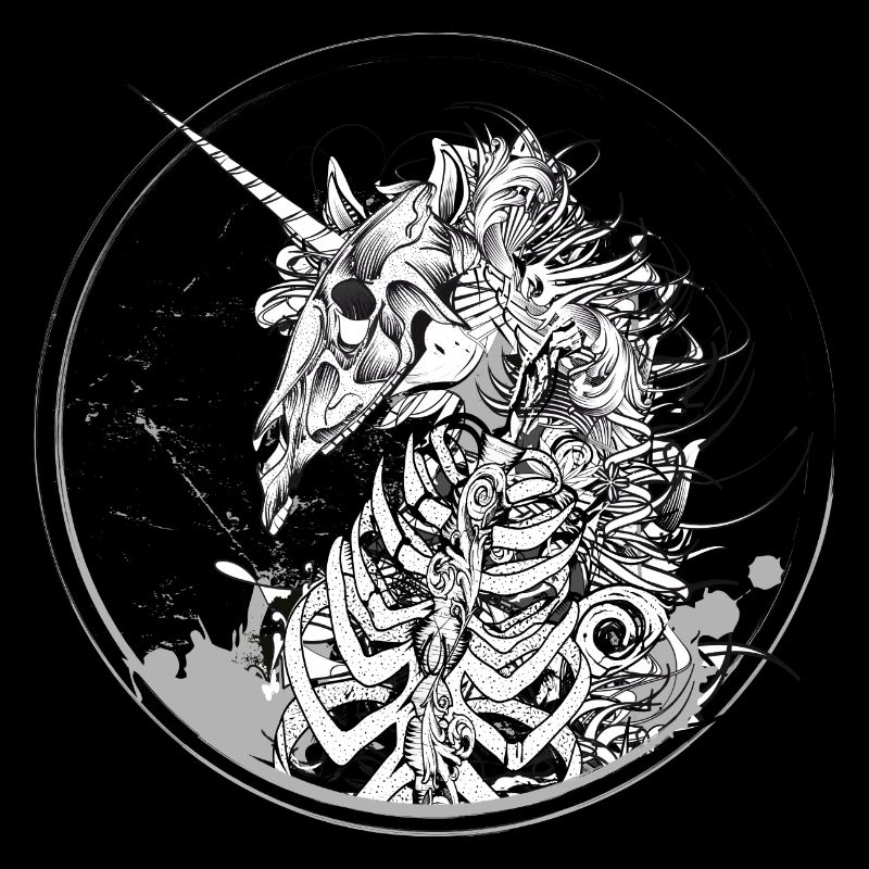 skeletonized unicorn extraordinary representation