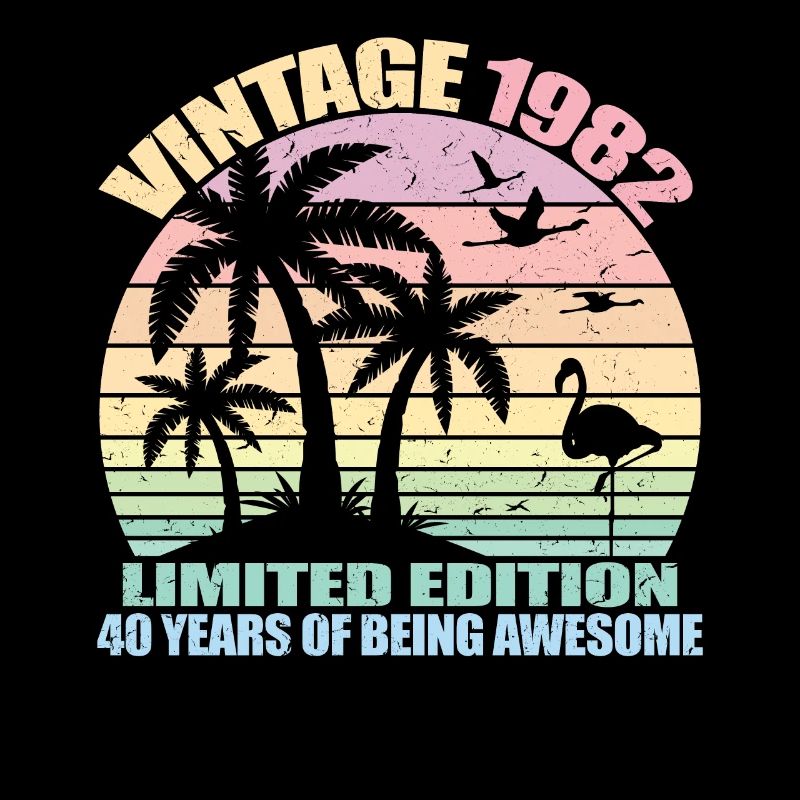 Millésime 1982 - 40 ans, cadeau de 40e anniversaire
