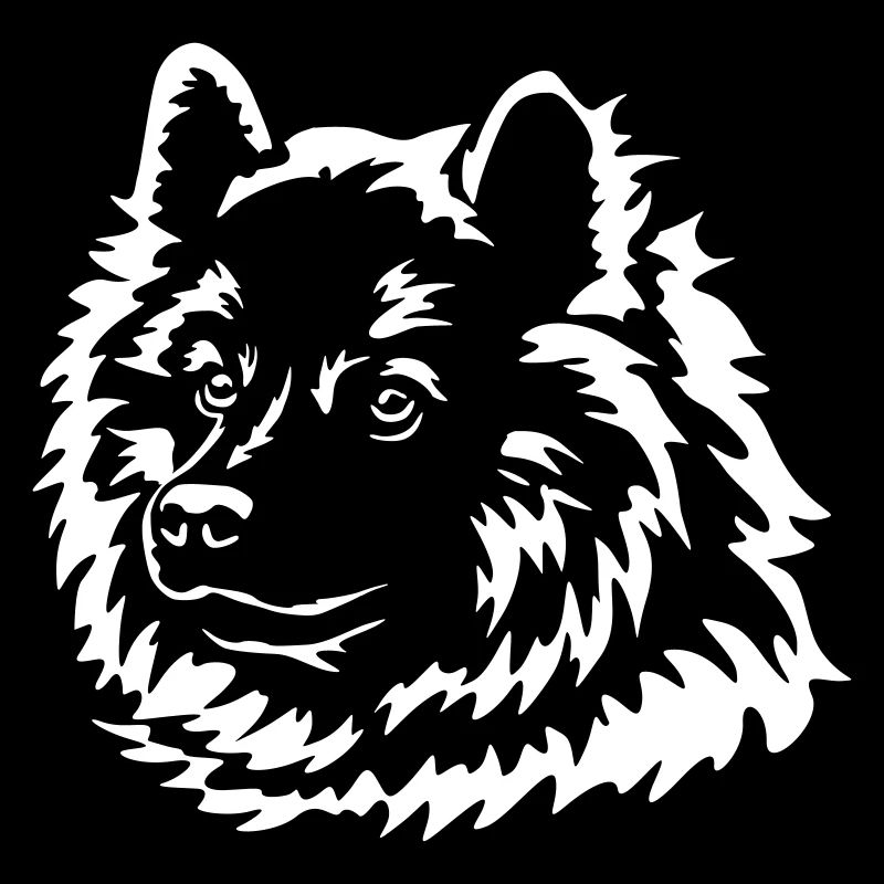 Eurasier Head « Black Edition »