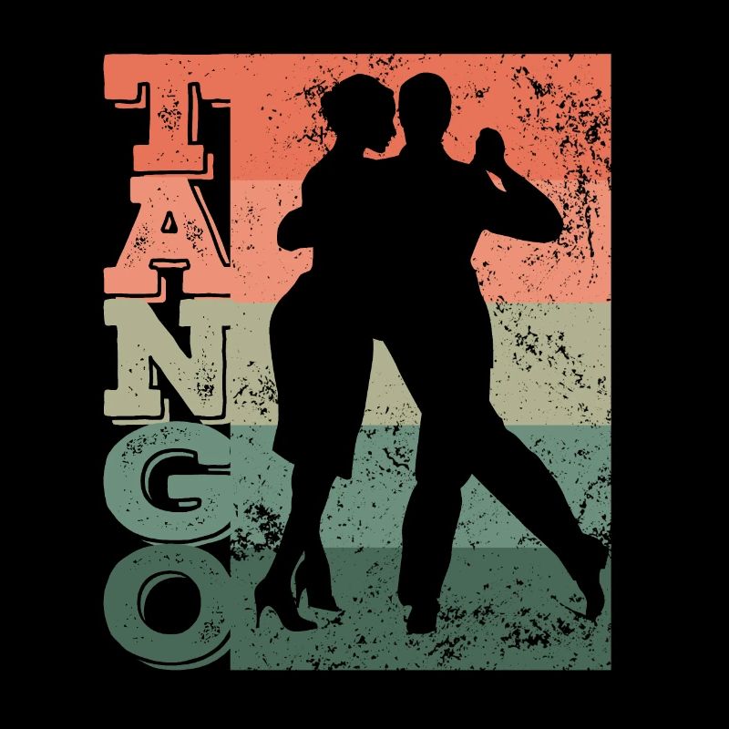 Tango Argentino Rétro Vintage Tango Vals Danse