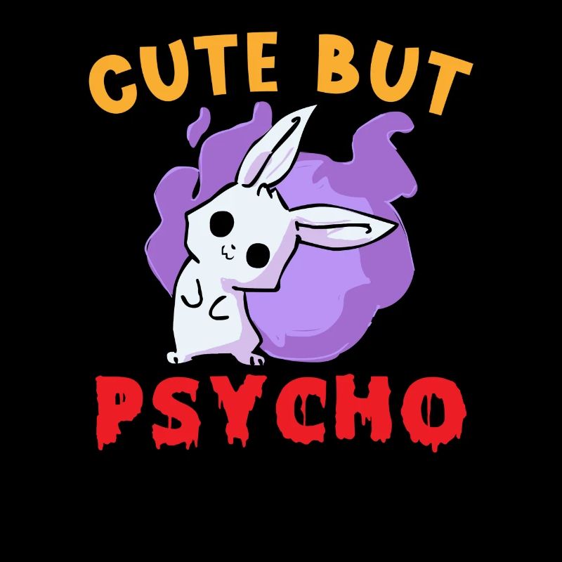 Mignon mais Psycho Hase Goth