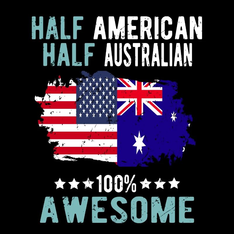 Halb Amerikaner Halb Australier