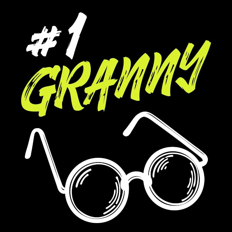 Statement Seniorin Brille Beste Omi Oma Großmutter