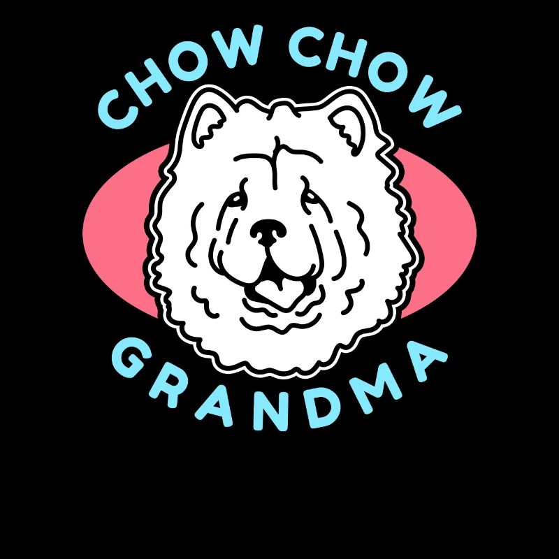 Chow Chow Grandma Hunde Hundebesitzer Geschenk