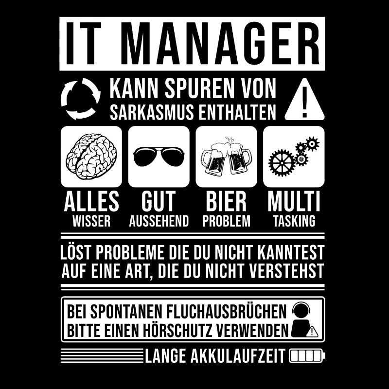 IT Manager Spruch lustig