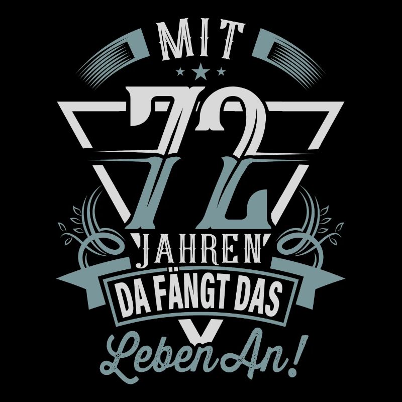 72. Geburtstag Da Fängt Das Leben An