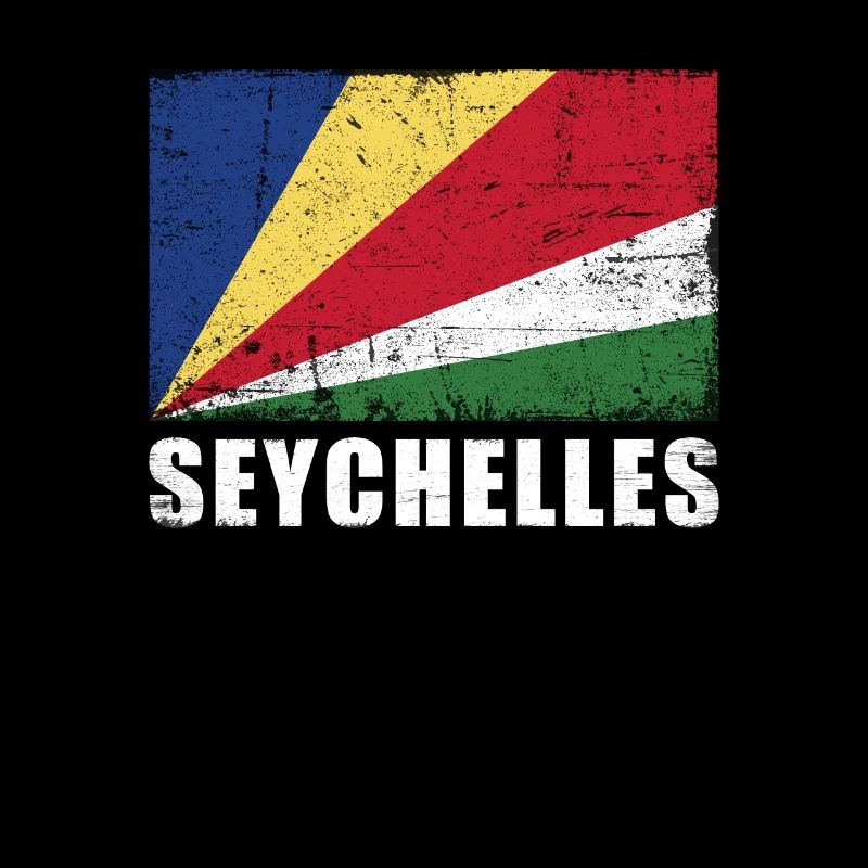 Seychelles Flag Grunge Seychelles Flag