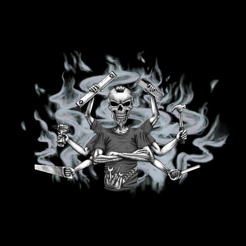 Polyvalent, polyvalent, gardien, artisan